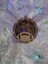 Kearney bulldog shaker ornament