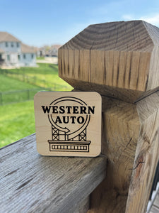 Kansas City Maple Coasters