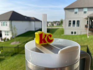 KC straw charms