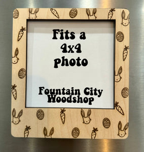 Easter magnetic picture frame