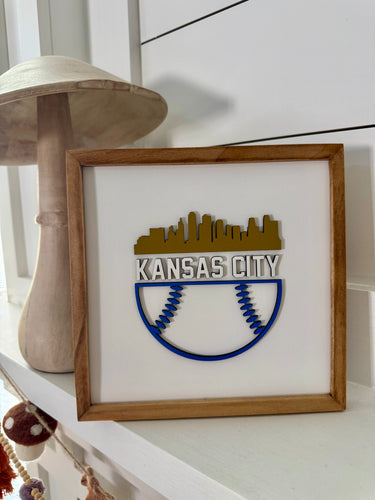 Kansas City Baseball Sign