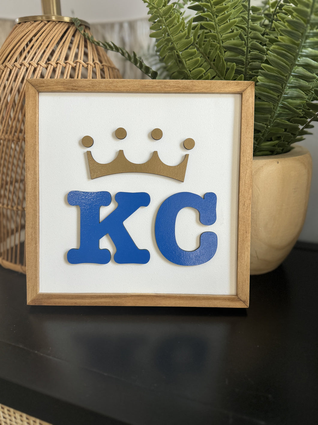 KC baseball sign