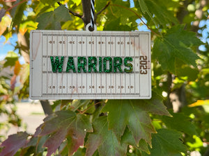 Smithville Warriors stadium ornament