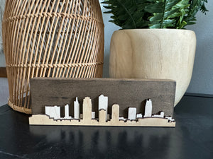 3D skyline shelf sitter