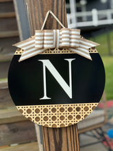 Ratan Initial door sign