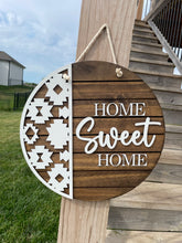 Boho Home Sweet Home Door Sign