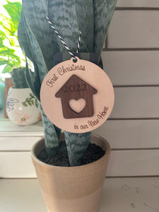 First Home Christmas Ornament