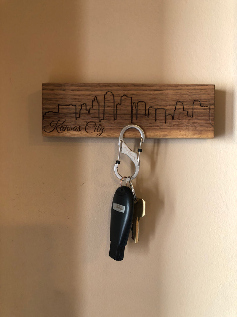 Louisville Skyline Keychain. Key Decor. Key Accessory. 