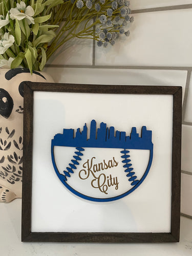 3D KC baseball