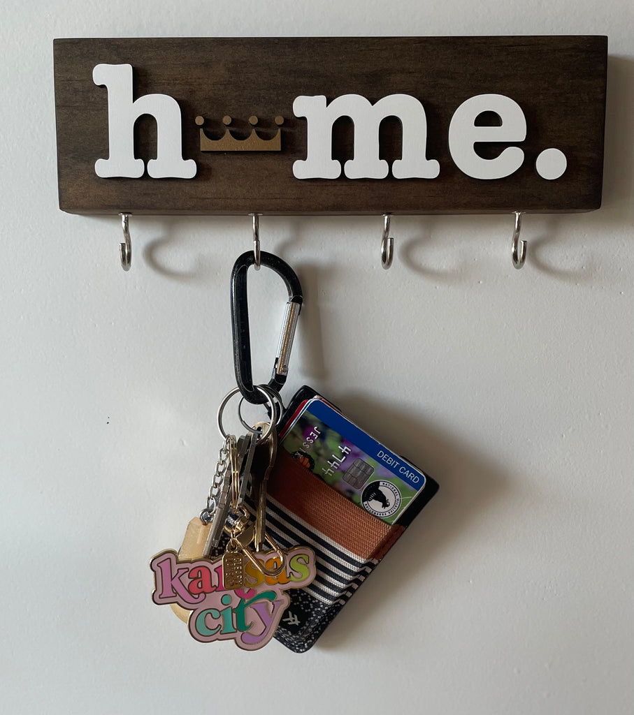 KC key racks with hooks – Fountain City Woodshop