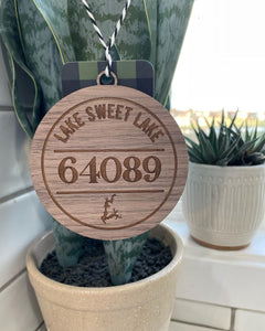 Lake Sweet Lake Smithville Ornament